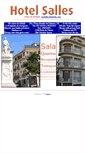 Mobile Screenshot of hotelsalles.com